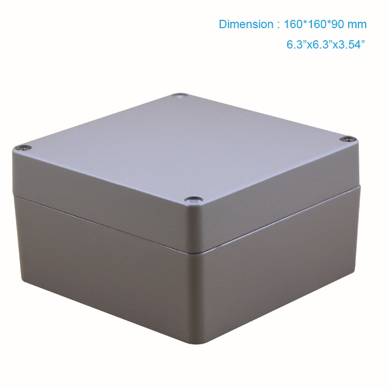 熱銷 IP67 方形金屬接線盒 防水鋁盒用於連接外殼160*160*90mm