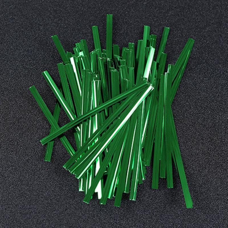 750pcs/bag電纜綁帶帶包裝袋密封食品麵包袋電纜