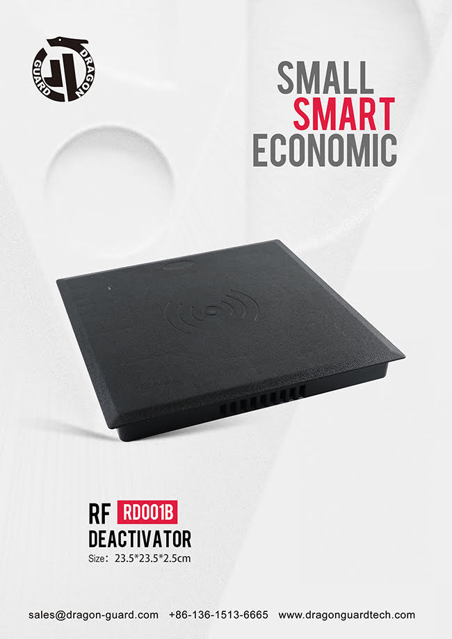 RF EAS停用式RF標籤抗theft解決方案，用於商店超市ABS/玻璃板