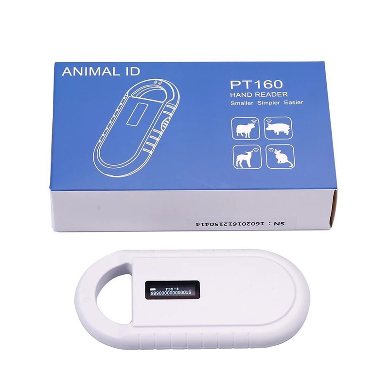 ISO11785/84 FDX-B PET Microchip掃描儀，動物RFID標籤讀取器狗閱讀器低頻手持式RF