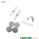 10pcs/Pack免費送貨便宜的紡織品可重複使用的矽膠RFID UHF被動標籤柔軟的洗衣標籤BU