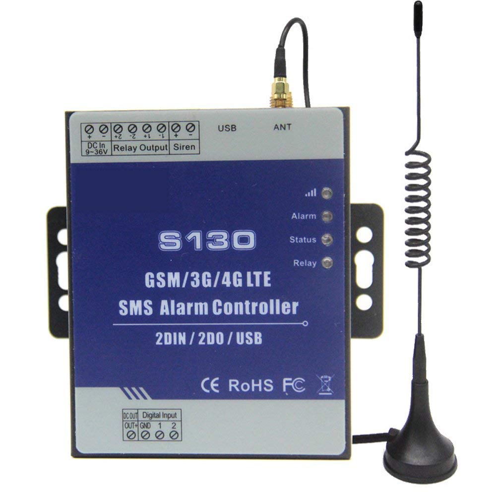 SMS監視器警報和遙控器3G模塊RTU用於液體監控路燈開關控制S130