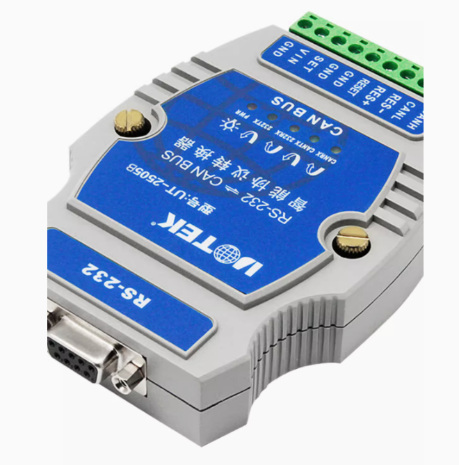 宇泰232轉CAN BUS智能協議轉換器CAN2.0總線轉換模塊串口UT-2505B