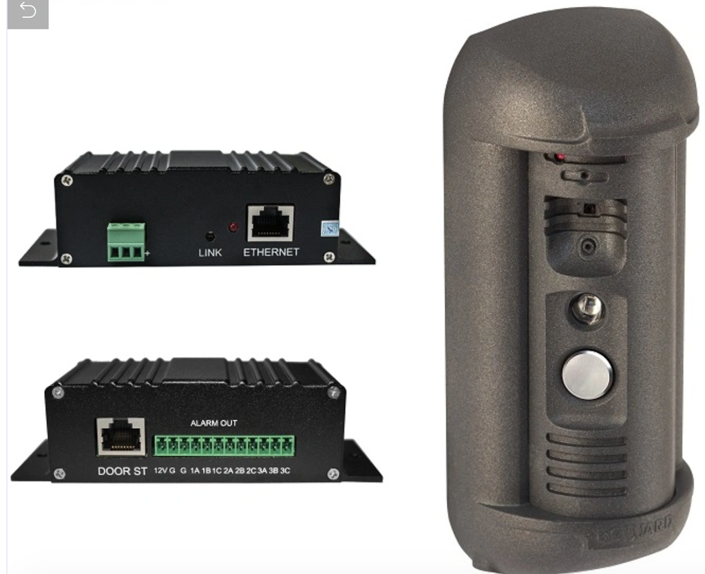 藍色虹膜兼容VoIP SIP IP IP視頻門手機Intercom對Intercom兩道談話和遠程門打開